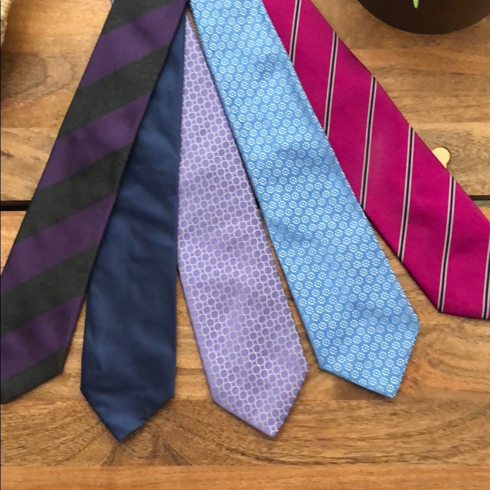5 Thomas Pink Ties